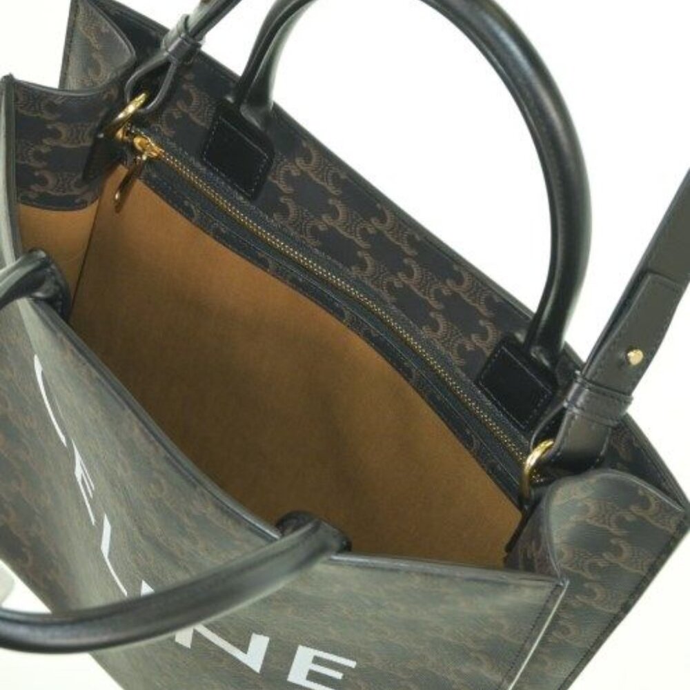 Celine Tote Bag Triomphe - Picture 4 of 11